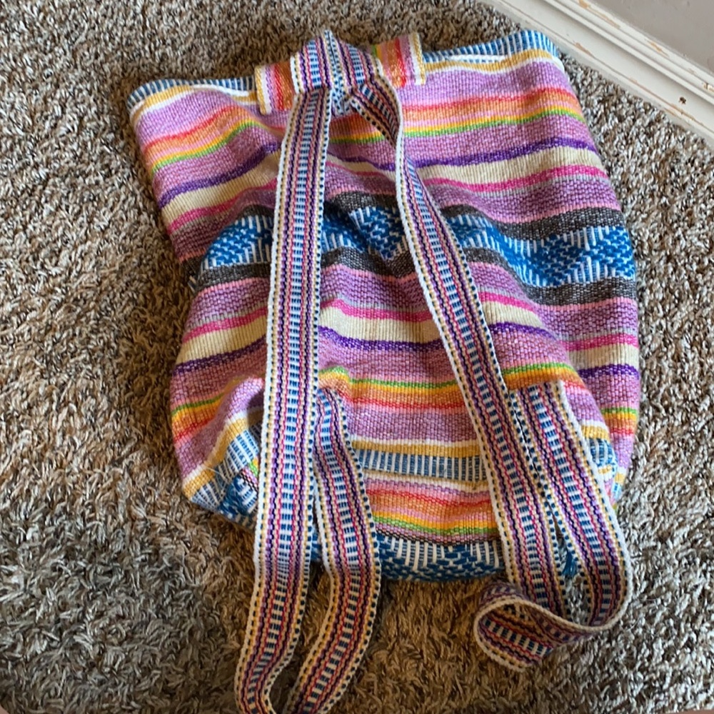Knitted backpack - Picture 2 of 8